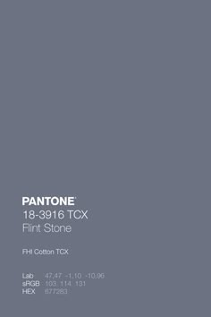 an advertisement for pantone's new paint stone