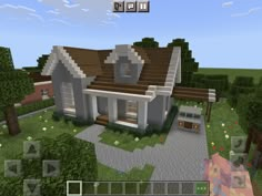 an image of a house in minecraft