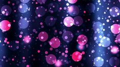 an abstract background with pink and blue circles