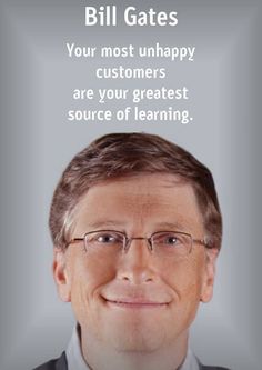 bill gates quote about customer satisfaction