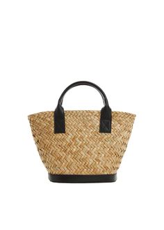 Natural fibre carrycot bag -  Women | Mango USA