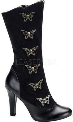 Demonia Tesla 107 (Women's) Moda Steampunk, Steampunk Boots, Gothic Boots, Goth Boots, Shoes Too Big, Steampunk Style, Vintage Boots, Crazy Shoes, Steampunk Fashion