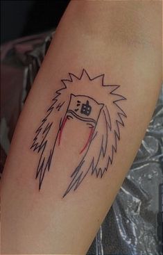 a person with a tattoo on their arm