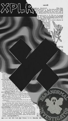 an image of a black and white poster with the words explanation on it