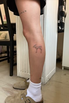 women's tattoo inspo ideas Tattoos On The Back Of The Leg, Large Tattoo Placement For Women, Small Leg Tattoo Placement, Lower Leg Tattoo Placement, Leg Tattoos Placement, Word Knee Tattoos, Tattoo Placement Ideas Leg, Leg Placement Tattoo, Overalls Tattoo