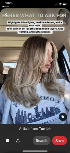 Hairstyles With Two Strands Out, Long Haircut Ideas 2023, Medium Long Hair Blonde, Trendy Haircuts Layers, Foxy Haircuts Long, Long Face Framing Layers Medium Length Hair, Beige Toner Before And After, All Over Layers Medium Hair, Hair Highlights With Layers