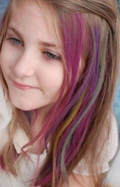 Hair Color Hairstyles, Crazy Hairstyles, Hair Color Images, Types Of Hair Color, Color Hairstyles, Dyed Hair Pastel, Ombre Blond