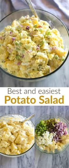 the best and easy potato salad recipe