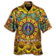 The best hawaiian shirts for men, hawaiian shirt for women and kids are available, designed just for you. These shirts are the best gifts for life and will give you the perfect hawaiian shirt beachy, tropical vibe. Available designs you can see more: hippie hawaiian shirt, hippie dress, hippie beach short, hippie tumbler, hippie hoodie, hippie sweater, hippie baseball jersey... , Shop now and embrace the hippie lifestyle! Fabric: four-way stretch (95% polyester and 5% spandex) Regular fit Fabric Yellow Shirt Outfit, Hippie Sweaters, Hippie Hoodie, Floral Hawaiian Shirt, Tropical Fashion, Pirate Shirts, Dress Men, Wine Shirts, Cool Hawaiian Shirts