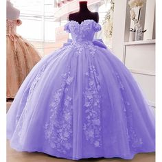 Sweet 16 Gowns, Purple Ball Gown, Purple Quinceanera, Purple Quince, Ball Gown Quinceanera Dresses, Quinceanera Themes Dresses, Off Shoulder Ball Gown, Purple Quinceanera Dresses, Quinceñera Dresses