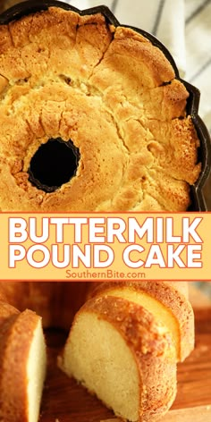 this buttermilk pound cake is so good it's easy to make