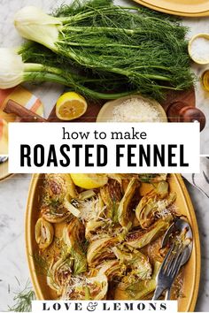 These roasted fennel wedges are tender, sweet, and deeply caramelized. Garnished with lemon zest and/or Parmesan, they're a delicious side dish. Fennel Recipe, Greek Vegetables, Fennel Bulb, Fennel Recipes, Garlic Recipe, Roasted Fennel, Garlic Recipes, Spring Vegetables, Tomato Juice