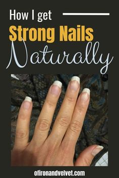 Strong Nails Natural, Grow Strong Nails, Baking Soda Nails, Strong Nails Diy, Nail Fungus Remedies, Fingernail Health, Grow Long Nails, Nail Remedies, Nail Growth Tips