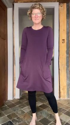 The Eliza Merino Wool Swing Dress is just what you need this time of year. Our customers are obsessed with this seasonal staple - read the reviews for yourself. 

About the Eliza Swing Dress: 
🐑 Made from our customer-favorite French terry fabric
📏 Available in XS-3X, and 2 lengths 
🎨 Restocked in gorgeous seasonal colors
👗 Pockets to hold your treasures
⭐ Five-star reviewed by customers
😍 Comfortable has never been so cute Capsule Clothing, Sarah Jane Smith, Wool Clothes, Closet Wishlist, Jane Smith, Succulent Gardening, Boho Clothes, Wool Clothing, Capsule Outfits