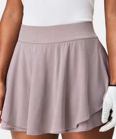 Women's Cleo Clay Tour Skirt - Macade Golf Instagram Men, Dress Accessories, Double Layer, Stretch Fabric, Golf, High Waisted, Skirt, How To Wear, Fabric