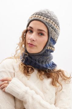 Introducing the Aurora Knitwear Balaclava, your stylish answer to braving the chill while still looking exceptionally chic. Not just a simple addition to your winter ensemble, this multicolored headwear is a symphony of comfort and style. Crafted to fit all, our one-size wonder stretches to accommodate adventurers seeking a cozy retreat from the cold.  12755001 %60 Acrylic - %14 Nylon - %10 Polyester - %8 Viscose - %8 Wool Hand wash program only. Wash inside out. Wash with similar colors. Iron inside out. Do NOT tumble dry. Dry flat. Gentle dry cleaning. Do not bleach. Knitwear is a delicate and soft textile product. Therefore, we recommend that you follow the washing instructions carefully. Knitwear should not be washed too often. If there is no visible contamination, a ventilation proces Winter Fitted Warm Balaclava, Casual Full Face Knitted Balaclava, Balaclava Wool, Warm Full Face Balaclava, Functional Style, Paloma Wool Balaclava, Simple Addition, Soft Textiles, Cotton Thread, Winter Women