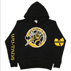 New Hoodie Sizes S-5xl Wu Tang Killa Bees, Wu Tang, Pullover Hoodie, Men Sweater, Man Shop, Customer Support, Fast Delivery, Full Service, Clothes