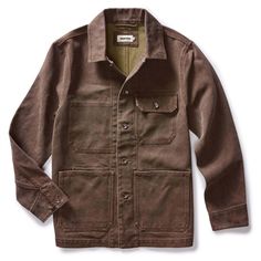 A function-focused take on the classic chore jacket, The Fremont boasts a profusion of pocket space and a roomier silhouette for easy layering. Engineer Style, Taylor Stitch, Chore Jacket, Penny, Layering, Organic Cotton, Canvas, How To Wear, Clothes