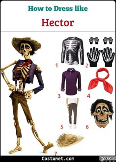 an image of skeleton costumes for children to make them look like they're in the movie