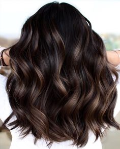 Black Brown Balayage Hair