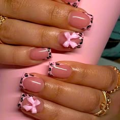 Comes With Adhesive Stickers And A Small Pocket File. Gel X Nails Pink Almond, Pink Chetaprint Nails, Cute Arclyc Nails, Classy Birthday Nails Short, Nails Acrylic For Kids Age 10, Cheetah Pink Nails, Cute Short Acrylic Nails Square Pink, Cute Short Nail Sets Birthday, Pink Spiderweb Nails