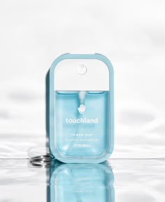 Hand Sanitizer Touchland Blue, Blue Hand Sanitizer, Touch Land Power Mist, Touch Land, Touch Hand, Sephora Skin Care, Skin Care Items, Birthday Wishlist, Favorite Scents