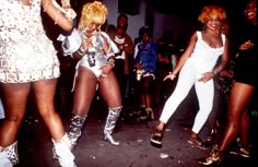 Dancehall Queens, House Of Leo, Kingston Jamaica, Circa 1993. #JamaicaDancehall Photo © Wayne Tippetts Dancehall Videos