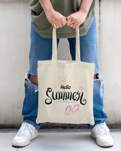 This 100% cotton bag comes in one size - 15" x 16" - perfect for everyday wear. While the canvas material will show off your designs in great colors, it's durable and will last for years. The bag features 20" handles (made from the same canvas), making it easy to carry even with a week's worth of shopping. .: 100% cotton canvas .: Heavy fabric (12 oz/yd² (406.9 g/m .: Sewn-in label « CARE INSTRUCTIONS » Wash the garment inside out with cold water, do not use bleach, do not dry clean, do not iron directly on the design. Dry in a dryer at low temperature. « PRODUCTION AND SHIPPING » Our processing time is 1 to 2 days. In addition, first class shipping with tracking, which will arrive in 4 to 5 business days (after processing time). Don't wait any longer to enjoy our products! «HOW TO ORDER» Summer Tote Bag, Aesthetic Tote Bag, Tote Bag Beach, Tote Bag Aesthetic, Summer Tote Bags, Canvas Making, Bag Aesthetic, Summer Tote, Summer Bag