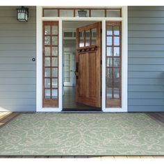 an open house door with the words open house on it