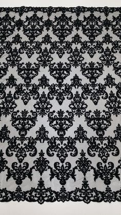 "Black color lace fabric. Both sides scalloped. Width: 140 cm/55.1 inches Item number: EVS058C www.LaceToLove.com Price is set for one meter/yard. You will receive the fabric in one continuous piece if you purchase more than 1 meter/yard. Actual color may vary greatly form the color you see on screen. It depends on your devices screen brightness/settings. We recommend you to buy a sample before ordering to see the true color. You can purchase a sample here: https://www.etsy.com/listing/248526479 Black Lace Wallpaper, Lace Clipart, Lace Wallpaper, Black Lace Fabric, White Lace Fabric, Golden Lace, Veil Lace, Lace Veil, Alencon Lace