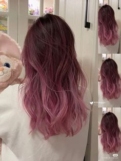 Hair Color For Tan Skin, Hidden Hair Color, Pink Ombre Hair, Hair Color Underneath, Peekaboo Hair, Hair Color Streaks, Hair Color Pink