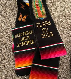 PLEASE READ!! Personalization is Embroidered. You may purchase with personalization or without (as pictured). No changes allowed once order is submitted, please send me a message with any questions.  Dimensions: 80 inches Long x 5 inches Wide Msw Graduation, Mexican Sarape, Mexican Graduation, Mexican American Culture, Chalkboard Art Quotes, Mum Ideas, Graduation Stole, Grad Photoshoot, Class Of 2023