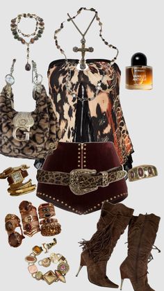 Chunky Jewelry Outfit, 85 South Show, Lisbon Outfit, Outfits Euphoria, Coyote Ugly, Coachella Looks, Rave Festival Outfits