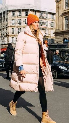 Street Jacket, Puffy Coat, Looks Street Style, Coat Outfits, Winter Mode, 가을 패션, Winter Coats Women, Looks Style