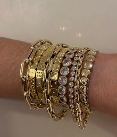 THE DICE BRACELET CZ – lisa-gozlan-US Gold Bracelet Stack Aesthetic, Gold Wrist Stack, Wrist Stack Jewelry, Silver And Gold Bracelet Stack, Gold Bracelet Stacks, Gold Stacked Bracelets, Mixed Metal Bracelet Stack, Gold And Silver Jewelry Together, Silver Jewelry Stack