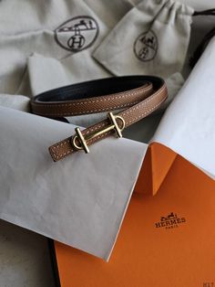 Hermes Belt, Leather Belts, Classic Leather, ? Logo, Leather