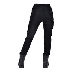 Designed for the ultimate protection on the road, our Women Motorcycle Kevlar K-6 Casual Tighten Legs Riding Pants are made with stretchable polyester and cotton fabrics, woven with stretch denim that provides superior tear-resistance. Stay safe and stylish with these jeans that offer both functionality and fashion. CE Certified Knee Hip Protective Pads ⇨ The knee and hip pads are detachable and easy to mount. Insert them into their special pockets for added protection on the road. Reinforced St Fitted Straight Leg Motorcycle Bottoms, Casual Straight Leg Pants For Biker Events, Biker Bottoms Straight Leg For Motorcycling, Fitted Straight Leg Motorcycling Pants, Biker Straight Leg Bottoms For Motorcycling, Biker Style Straight Leg Bottoms For Motorcycling, Fitted Straight Leg Motorcycle Pants, Fitted Motorcycling Pants With Pockets, Fitted Motorcycle Pants With Pockets