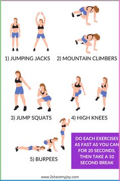 a poster showing how to do squats