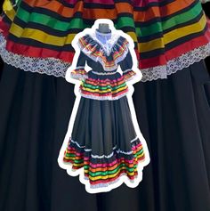 Beautiful Adult Traditional Jalisco Dancing Dress (blouse and shirt). Made to order, approx 2 weeks to be shipped. Different colors, send me a message of your preferences. Skirts can be Full Circle (doble vuelo) or Half Circle (medio vuelo). Jalisco Dress, Half Circle Skirt, Dancing Dress, Dress Blouse, Full Circle Skirts, Half Circle, Your Girl, Full Circle, Circle Skirt