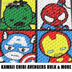 an image of the avengerss and iron man characters in different colors with text that reads,