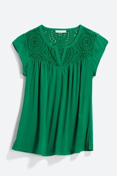 Flat T Shirt Design Inspiration, Summer Tops Women, Summer Tops Women Casual, Collar Details, Stitch Fix Outfits, Shirt Design Inspiration, Stitch Fix Stylist, Green Top, School Colors