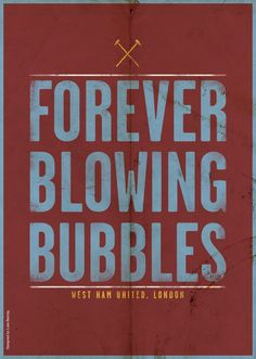 the cover to forever blowing bubbles, which is red and blue with white lettering on it