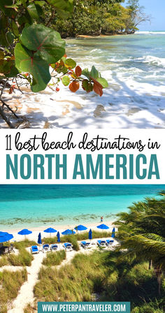 11 Best Beach Destinations in North America Usa Beaches, North America Travel Destinations, Us Road Trip, Us Travel Destinations, Beach Getaways