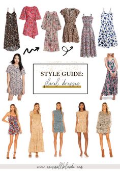 Collage Templates, Media Kit, Image Boards - Canva Color Outfits, Cute Floral Dresses, Blogger Inspiration, Spring Floral Dress, Style Inspiration Summer, Jump In, Yes To The Dress, Media Kit