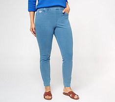 From casual coffee catch-ups to after-school pick-ups, these DreamJeannes jeggings offer easy, effortless style. From Quacker Factory®. Casual Straight Leg Relaxed Fit Leggings, Everyday Cotton Stretch Jeggings, Spring Casual Comfort Stretch Jeggings, Casual Spring Jeggings With Comfort Stretch, Everyday Stretch Cotton Jeggings, Casual Comfort Stretch Jeggings For Spring, Casual Spring Comfort Stretch Jeggings, Casual Cotton Everyday Leggings, Casual Stretch Jeggings For Fall