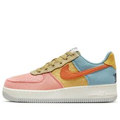 (WMNS) Nike Air Force 1 Low Next Nature 'Sun Gold Hot Curry' DV3808-700 (AF1/SNKR/Skate/Casual/Low Top/Women's/Recyclable Materials) Casual Athletic Shoes, Recyclable Materials, Nike Free Shoes, Nike Air Force 1 Low, Free Shoes, Cool Shoes, Casual Athletic, Things I Want To Buy, Air Force 1 Low