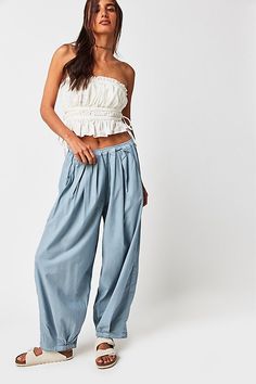 Parachute Trousers, Parachute Pant, Free People Leggings, Cheetah Print Leggings, Free People Romper, Slouchy Pants, Boho Jeans, Maxi Romper, Wrap Romper