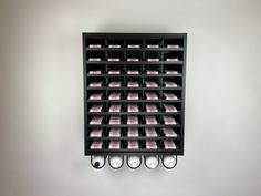 OVER 200 CONFIGURATIONS! ALL NEW! 2023 ModCab+ hair color cabinet is not just hair color storage... It is a customizable off-the-shelf color management system, organizing bottles, boxes and canisters alike; for every salon's unique needs. There are over 200 different configurations with our patented Quickpost™️ design... Our dividers move Left & Right, while our shelves move Up & Down so that you can manage any brand of color, as well as dictating more of your favorite shades per subsection. With our system, your used tube always goes on top of the unopened box.... So, you can't open the new color without using up the old. For your bottles... Just rotate and pitch your shelf so all your colors are constantly at your fingertips. And for your canisters, you can now divide for each one; perfe