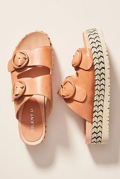 Straw Slippers, Shoe Trend, Ladies Shoe, Platform Espadrille Sandals, Anthropologie Style, Big Board, Summer Shopping, Platform Espadrilles, Slip On Sandals