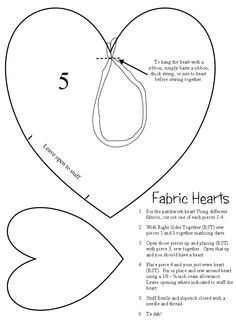 the instructions for how to make a paper heart